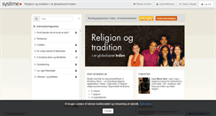 Desktop Screenshot of globaliseringindien.systime.dk