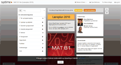 Desktop Screenshot of matb1htx.systime.dk