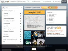 Tablet Screenshot of orbitbastx.systime.dk