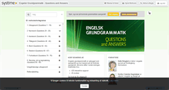 Desktop Screenshot of engelskgrundgrammatik.systime.dk