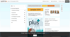 Desktop Screenshot of pluschf.systime.dk