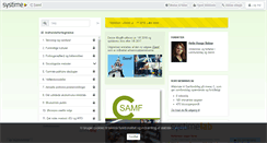 Desktop Screenshot of c-samf.systime.dk