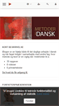 Mobile Screenshot of metoderidansk.systime.dk