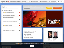 Tablet Screenshot of ipnu.systime.dk