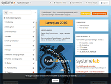 Tablet Screenshot of fysikabbogen1.systime.dk