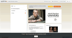 Desktop Screenshot of je.systime.dk