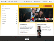Tablet Screenshot of fromwhereyouare.systime.dk