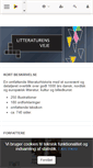 Mobile Screenshot of litteraturensveje.systime.dk