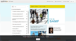 Desktop Screenshot of fed-samf.systime.dk