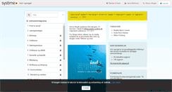 Desktop Screenshot of indisproget.systime.dk