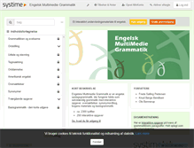 Tablet Screenshot of emmg.systime.dk