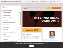 Tablet Screenshot of iob.systime.dk