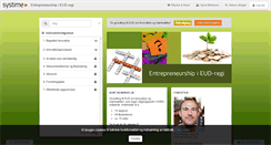 Desktop Screenshot of entrepreneur.systime.dk